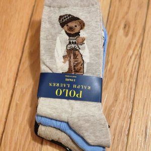 Viral Ralph Lauren Bear Socks